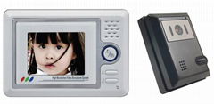 4 inch handsfree video door phone