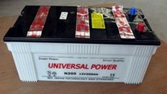 Dry Charged Auto/Car Battery 12v150AH