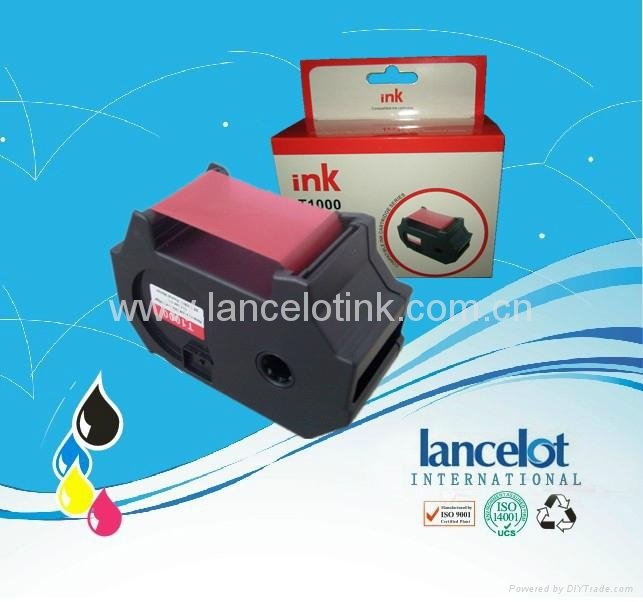 competible ink cartridge for Francotyp Optimail /T1000 3