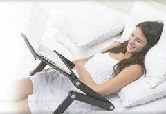 ergonomic foldable lapstand for bed,