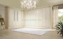  wardrobe, good-quality oak and cherry wood