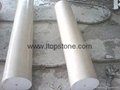 Round None-Taperd Carved Stone Column 4