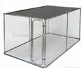 Galvanized dog cage 1