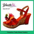 High heel ladies sandals 5