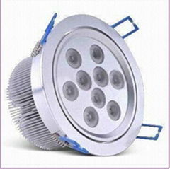 9*1W led ceiling spot light