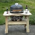 kamado bbq grill outdoor kitchen/cabinet