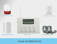 LCD Icon GSM Wireless/wired alarm system