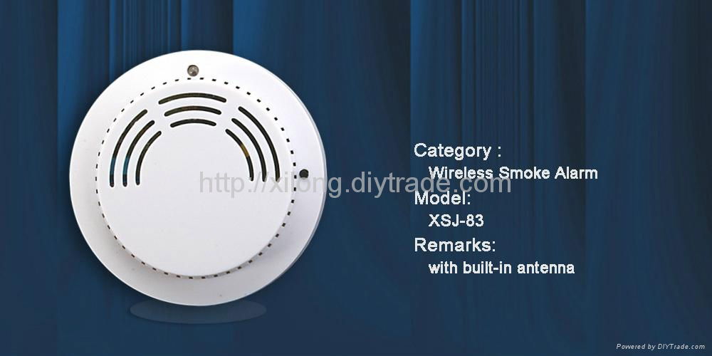 Wireless Smoke Alarm Sensor/Detector 2