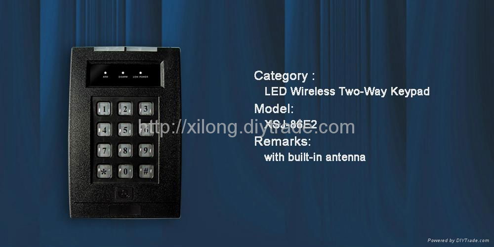 LED Wireless One-Way/Two-Way Keypad  3