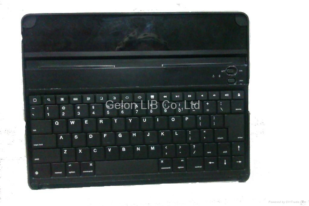 Hot Sale Black Wireless Bluetooth Keyboard for ipad,iphone4,4s 3