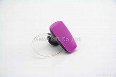 Mini mono bluetooth headset/headphone,wireless Hi-fiearphone /Unique in-ear hand