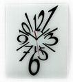 Glass Stylish Clock 2