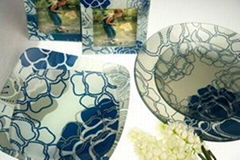 Glass Dinnerware Alyssa