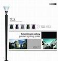 aluminum lamp post