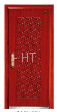 Steel Wood Armored Door 3