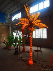 LED coconut palm tree lights