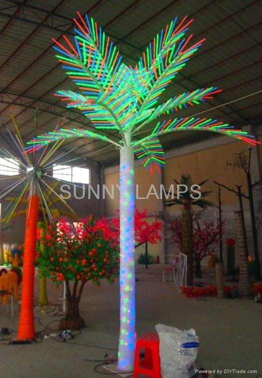 LED仿真椰樹燈 2