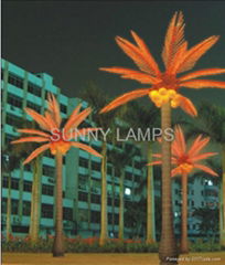 LED coconut palm tree lights