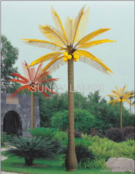 LED coconut palm tree lights 5