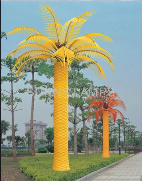 LED simulation coconut palm tree lights 4