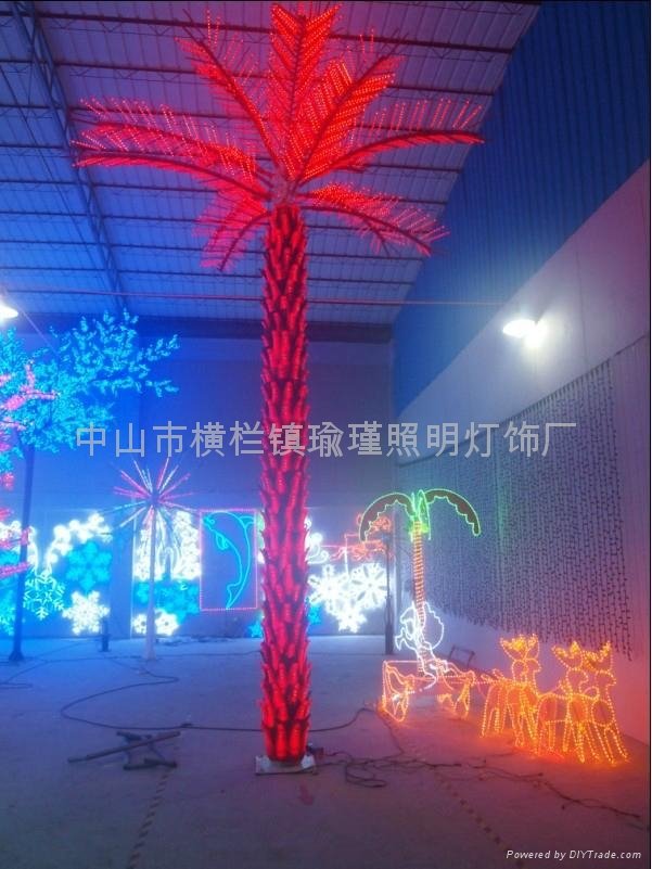 LED simulation palm tree lights 4