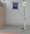 best iPad Floor holder (with Reading Lamp) KP-918 (Silver)  2