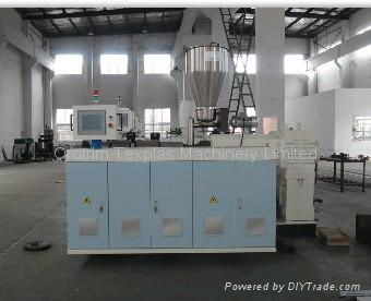 single plastic extruder machine