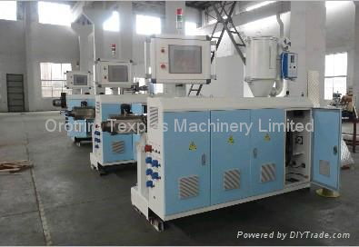 single plastic extruder machine 2