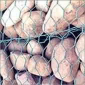 high quality hot-dipped & electro galvanized, PVC, Gabion (stone cage net ) wire 2