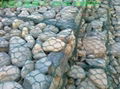 high quality hot-dipped & electro galvanized, PVC, Gabion (stone cage net ) wire 4