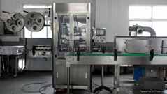 sleeve shrink labeling machine for PET/GLASS bottle