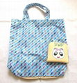 Cute polyester foldable shopping bag  3