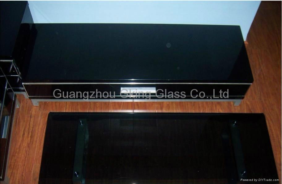 12mm black glass for furniture  2