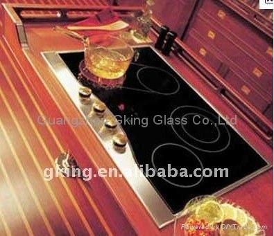 4-5mm black pyroceram microwave oven panel 4