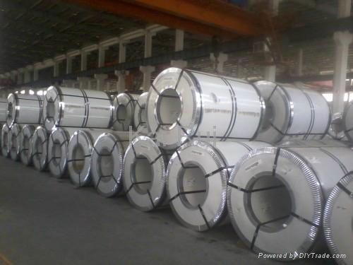 Stainless steel Cold rolled/2B/BA/Polished coils/strips 2