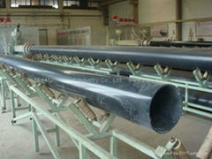 Wear resistant UHMWPE pipe