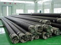 Mining tailings pipe made by extermely wear resistant uhmwpe 2