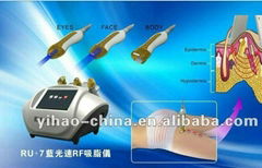 2012 Newest!!!RU+7 Blue LED Vacuum RF Slimming Machine(Factory)