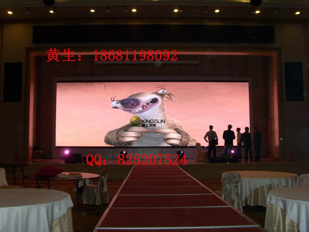 Kingsun PH6 full color indoor LED display screen