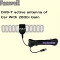 DVB-T magnetic car antenna with F