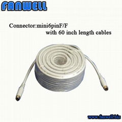 cctv power splitter cable