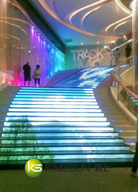 P6/P7.62 stair / floor led display 3