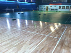 木地板籃球場
