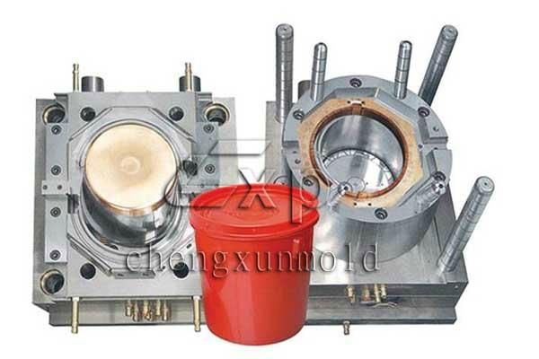 plastic pail mould/plastic paint pails/bucket mould/barrel mould/plastic barrel  2