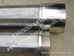 Stainless steel screen pipe