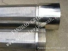 Stainless steel screen pipe