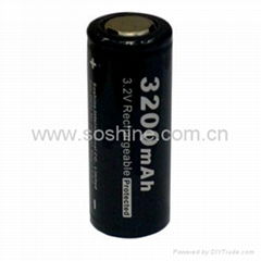 26650 3200mAh liFePO4 battery