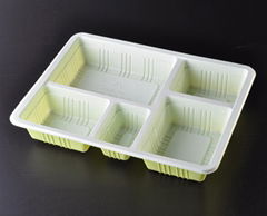 Five cell body lunch boxes.