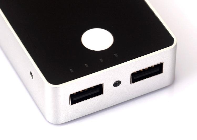 6600mAh Portable Power Bank, Mobile Power, Portable Charger for Iphone 2
