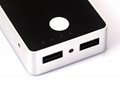 6600mAh Portable Power Bank, Mobile Power, Portable Charger for Iphone 2